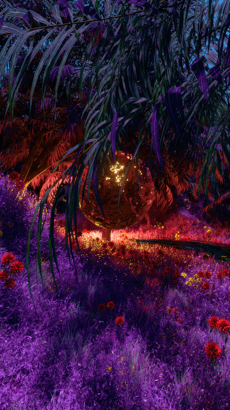 Purple Valley - Γάμμα, digital artwork by Ottis Ots